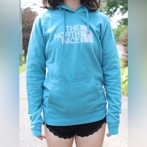 The North Face Teal Hoodie
